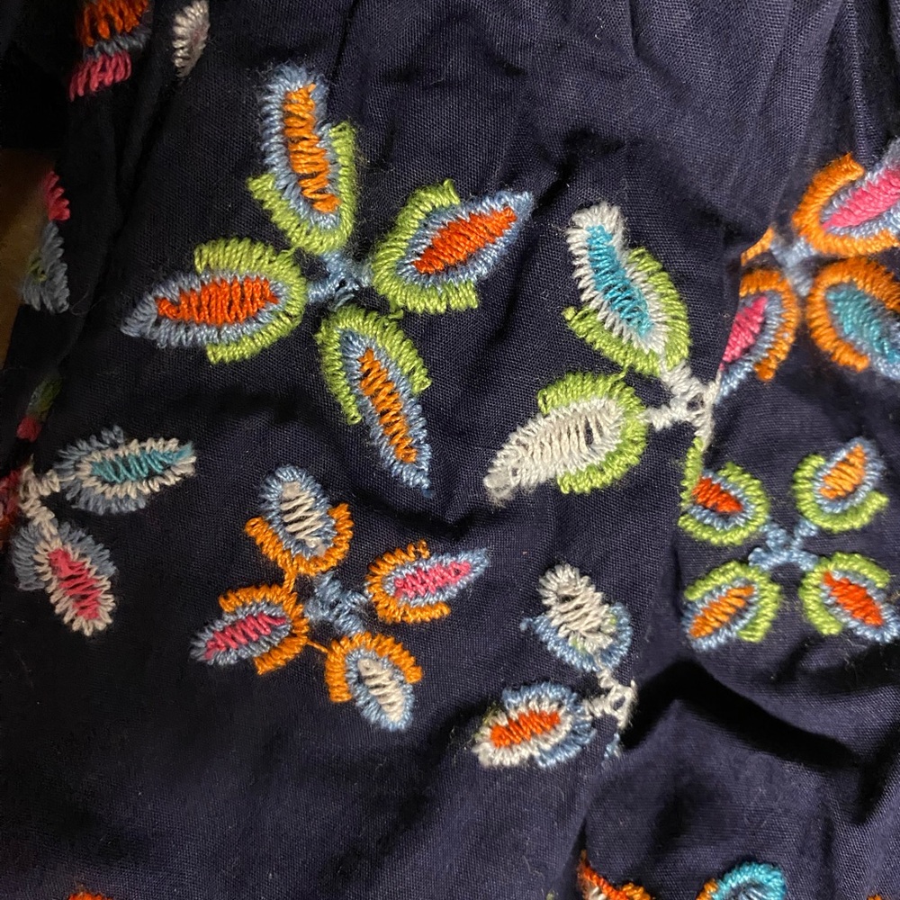 Anthropologie  NEW Maeve Sonja Embroidered BlouSE top  SIZE 0 new with tag - Picture 6 of 7
